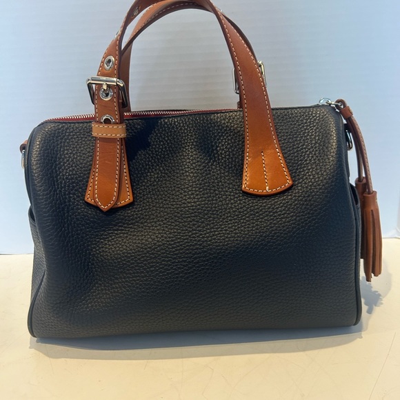 Kendra satchel Handbag Dooney & Bourke Midnight Blue tags unattached NO STRAP - Picture 7 of 16